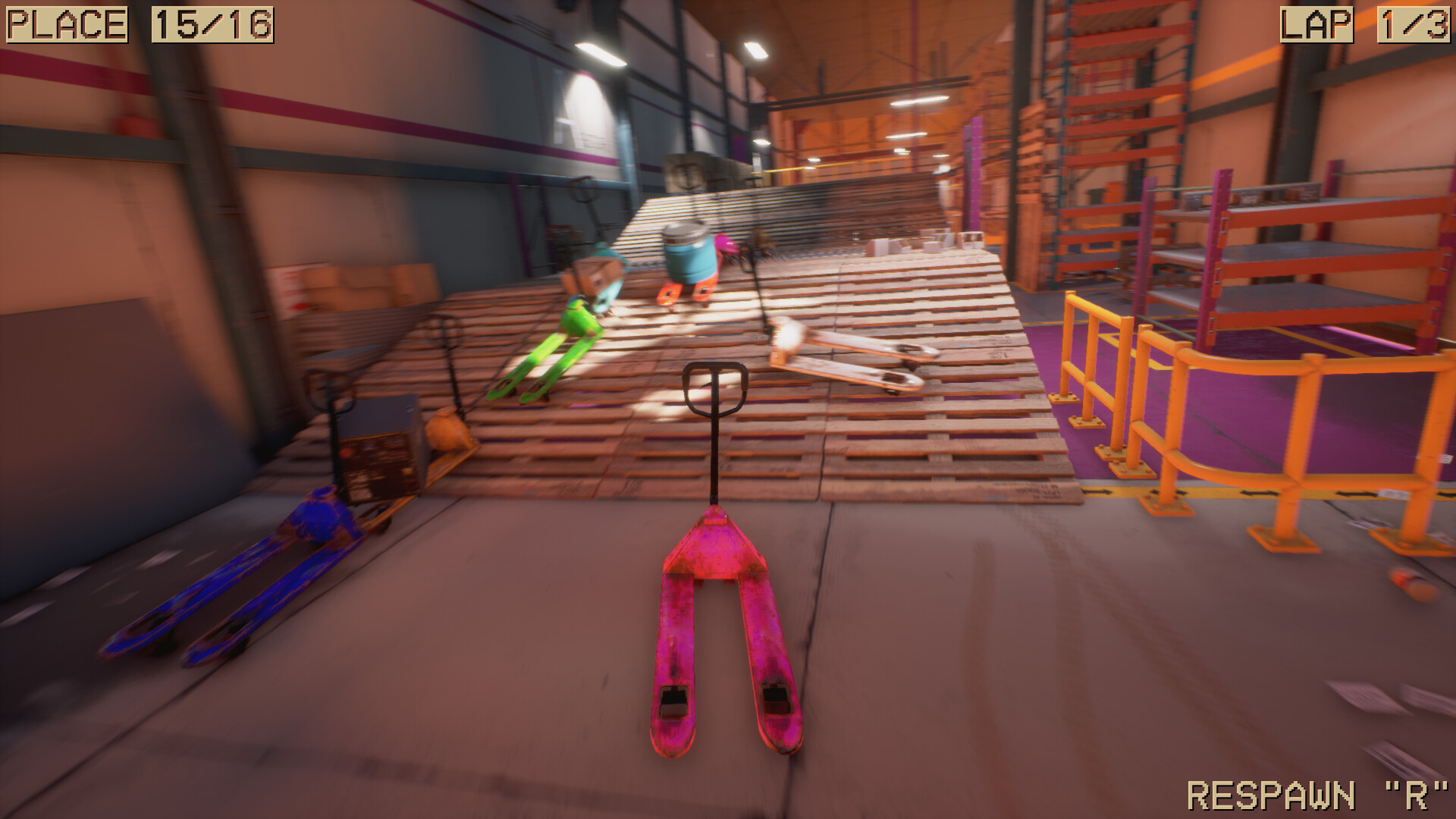 托盘搬运竞速/Pallet Jack Racing-微乐源项目网